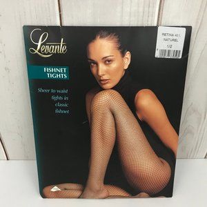 Levante Natural Fishnet Tights S/M